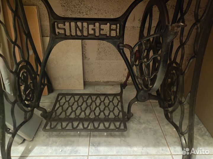 Швейная машинка зингер антикварная