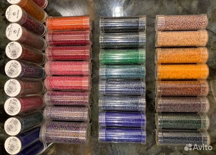 Бисер бусины Гутерман чешские 100