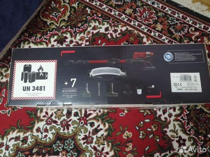 Пылесос Tefal X force flex 12.60