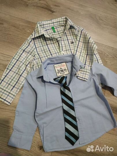 Костюм и рубашки на мальчика 1.5 года