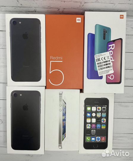 Коробка от телефона xiaomi redmi оригинал