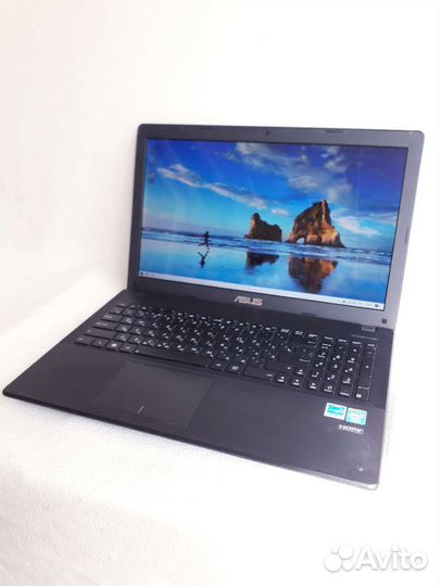 Стильный ноутбук asus Intel 4Gb/320Gb