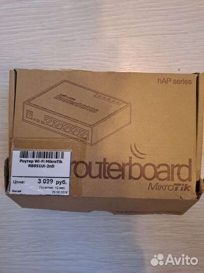 Wifi роутер mikrotik