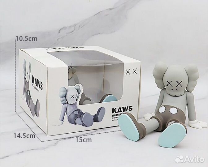 Kaws игрушка кавс сидит