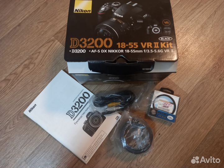 Зеркальный фотоаппарат nikon d3200