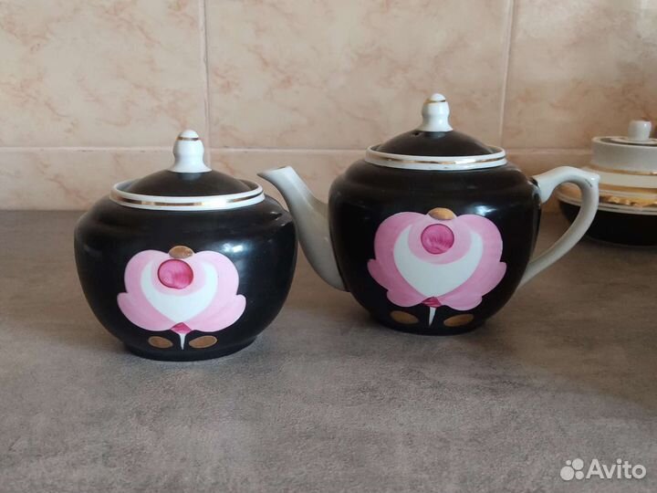 Чайник заварочный сахарница СССР юуфз