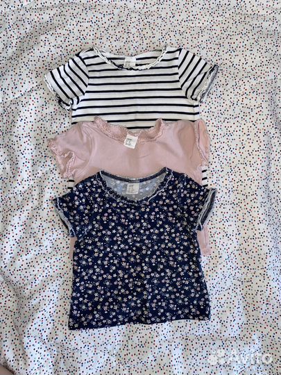На отправке. Комплект футболок H&M 68