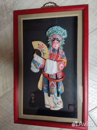 Картина керамика роспись