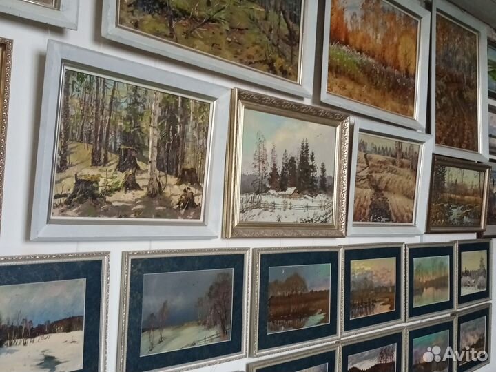 Картина маслом пейзаж