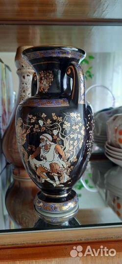 Ваза с позолотой 24с