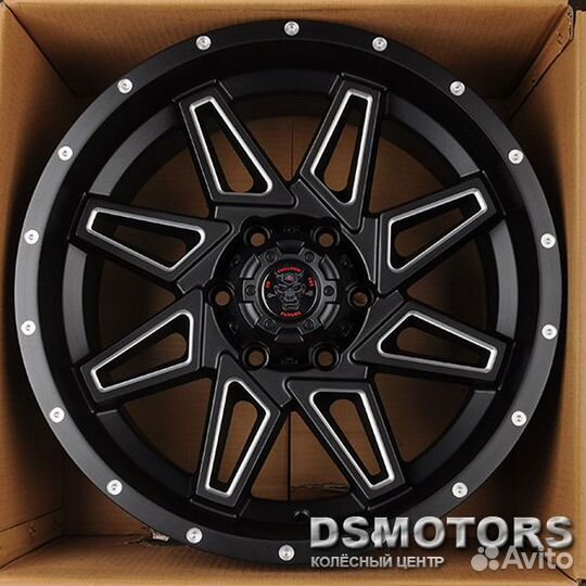 Диски JT212-8 9/18 6x139.7 ET0 d110.1 matt blackmi