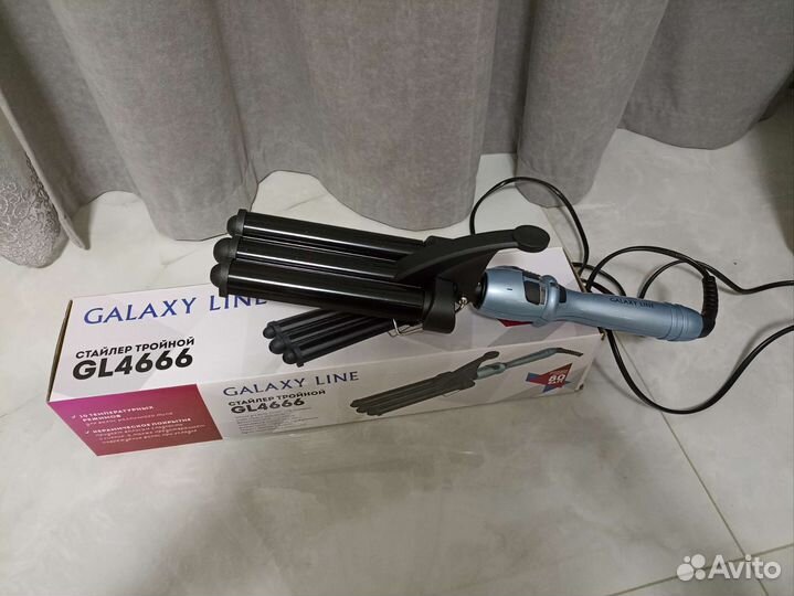 Электрощипцы galaxy-line GL 4666, тройная волна