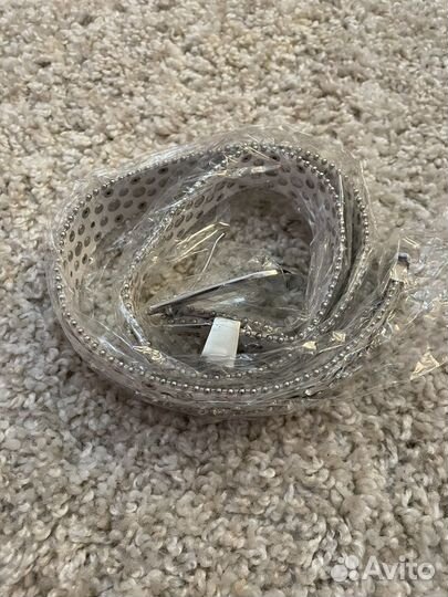 Ремень bb simon со стразами