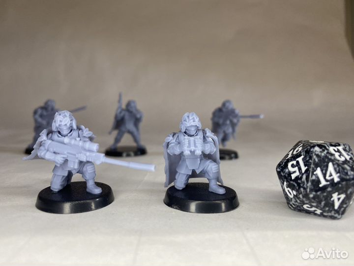 Warhammer 40000 снайперы / набор миниатюр