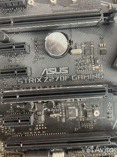 Материнская плата asus ROG strix Z270F