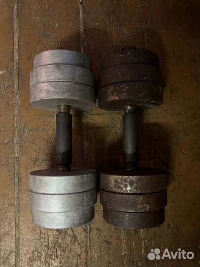 Гантели разборные