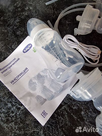Молокоотсос электрический двойной