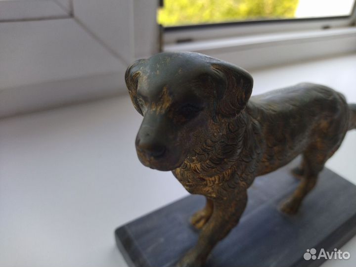 Венская бронза Собака 19 век