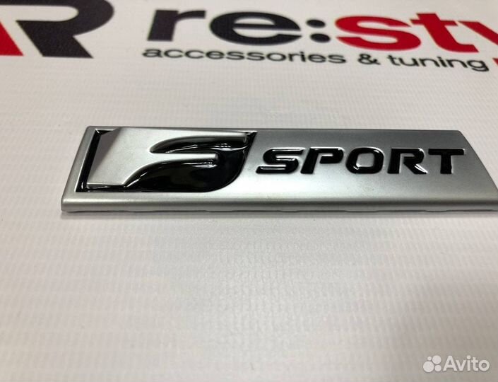 Эмблема Lexus F-Sport Длинная S149