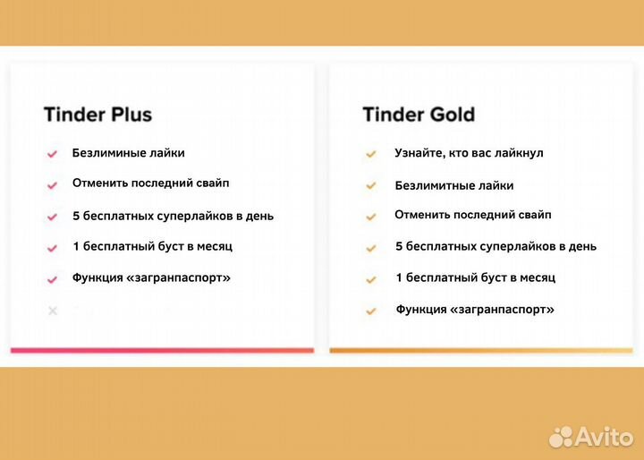 Промокод Tinder Gold/Plus (работает, 1300 отзывов)