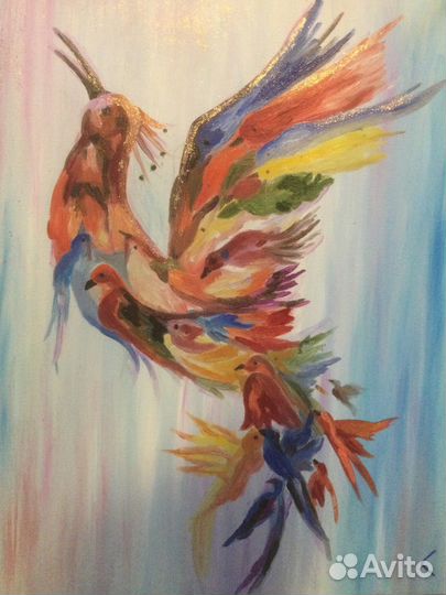 Интерьерная Картина холст масло