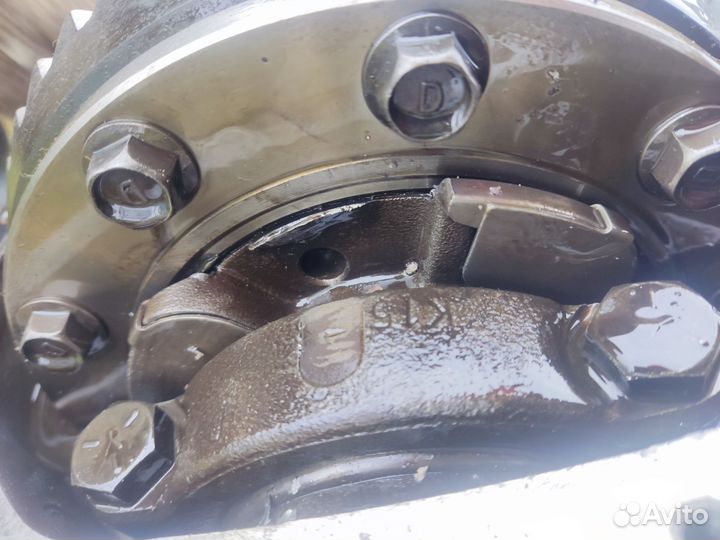 Задний мост ssangyong кайрон 3.54