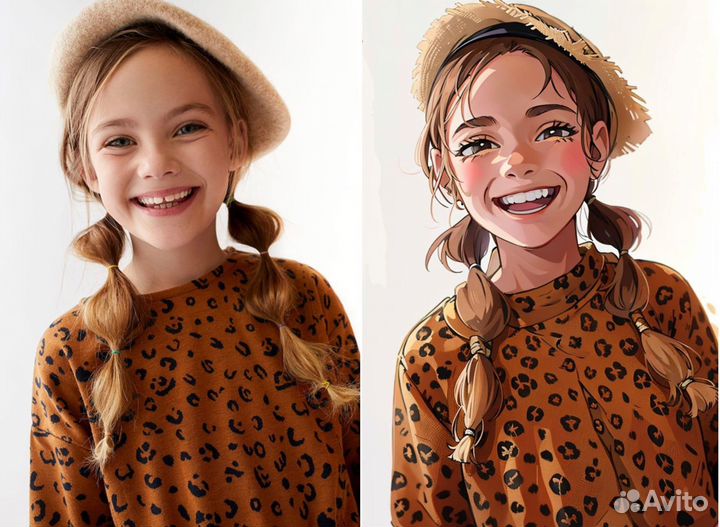 Обработка фото В стиле аниме