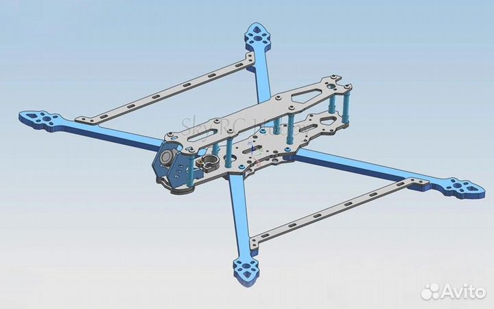Рама квадрокоптера Mark4 7 и 9 дюймов
