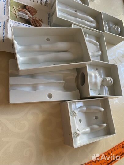 Молд мужчина, женщина и ребенок. Пищевой пластик