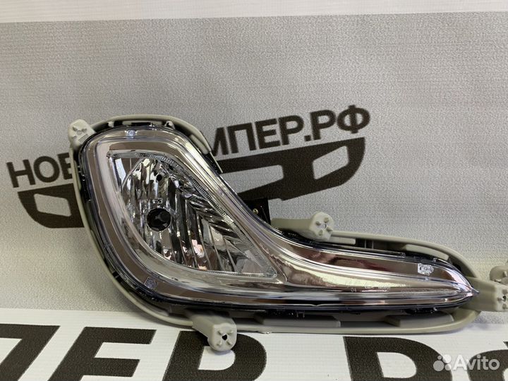 Противотуманные фары hyundai solaris 1 2010-2014