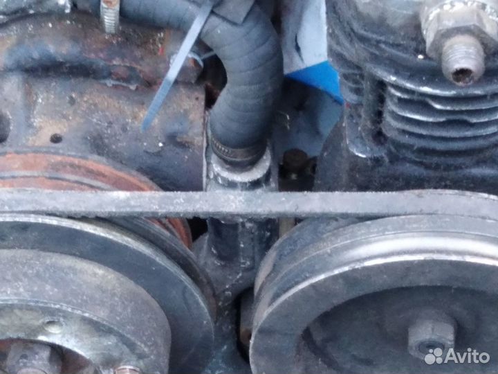 Плита переходная под ременный компрессор паз