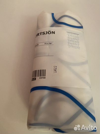 Шторка для ванной IKEA новая