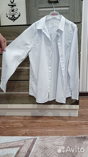 Рубашки на мальчика школьные Зара