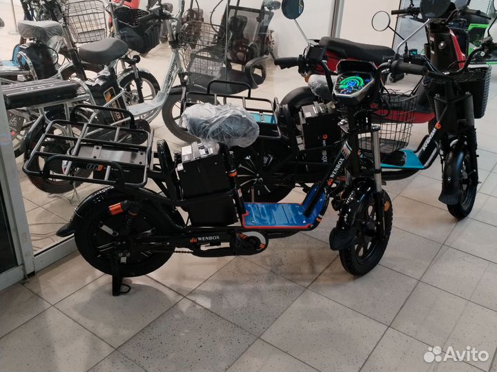 Электровелосипед wenbox монстр new revision