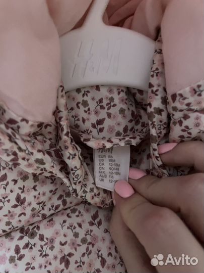 Куртка hm 86 для девочки