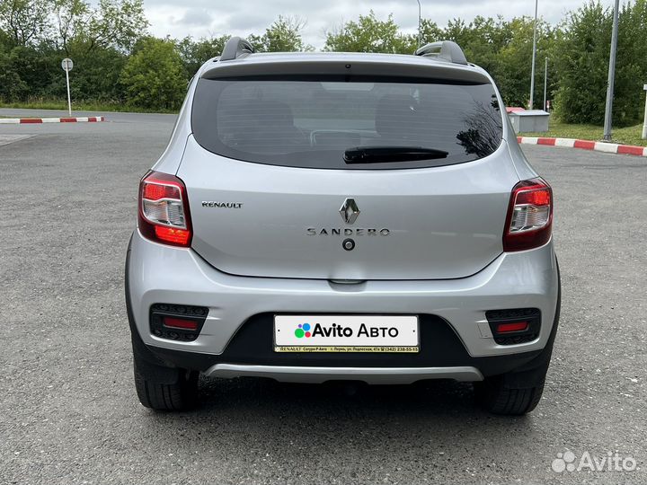 Renault Sandero Stepway 1.6 МТ, 2016, 107 000 км