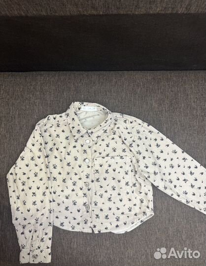 Рубашка zara для девочки
