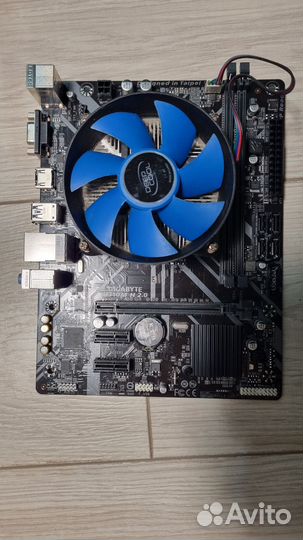 Материнская плата h310 + i3 8100