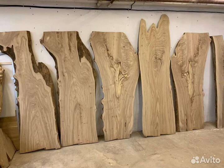 Слэбы дерева из карагача