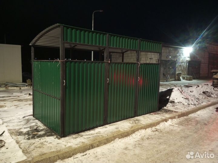 Изготовление контейнерных мусорных площадок
