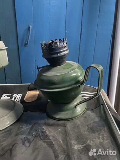 Лампа настольная керосинка