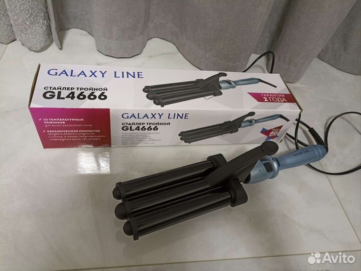 Электрощипцы galaxy-line GL 4666, тройная волна