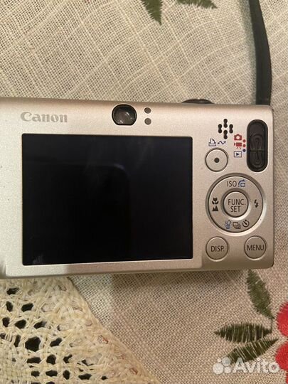 Компактный фотоаппарат canon ixus