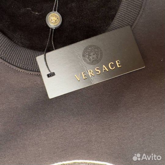 Свитшот versace на флисе