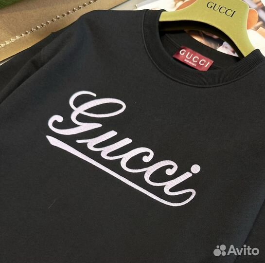 Черный свитшот Gucci