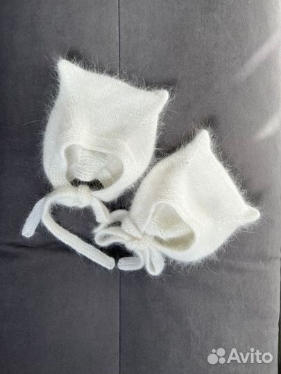 Шапка с ушками, детская