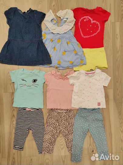 Одежда для девочки пакетом 80-86