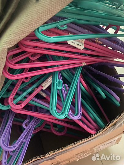 Плечики для одежды пласмас деревянные