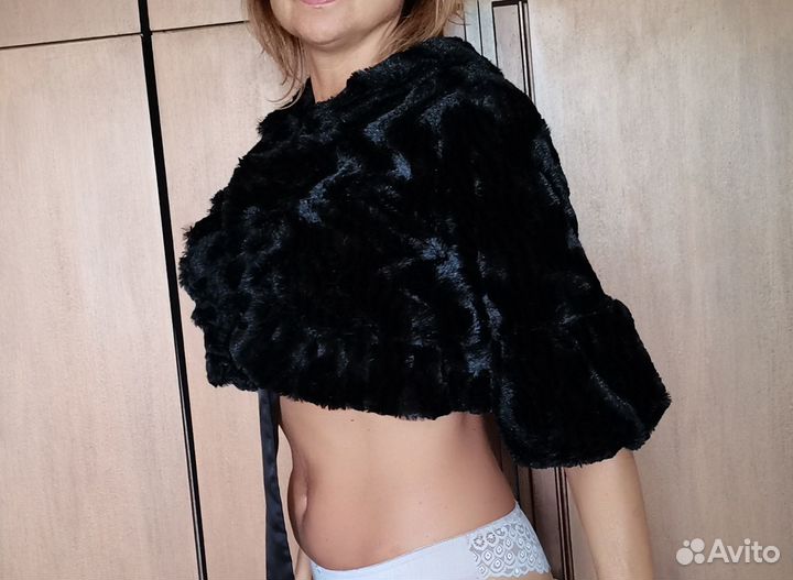 Болеро новое искусственный мех