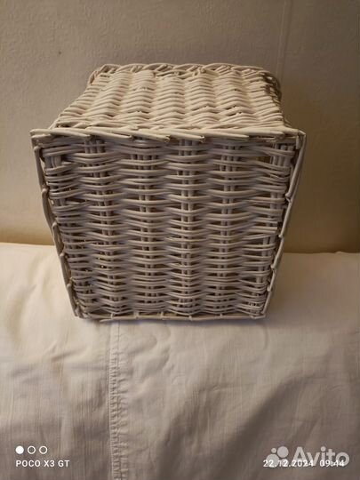 Корзина плетеная IKEA для хранения